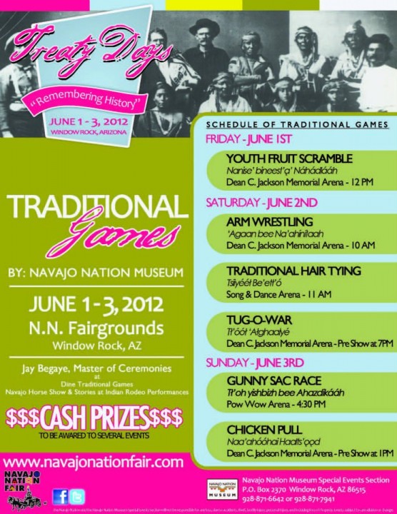 Navajo Traditional Games June 1-3, 2012