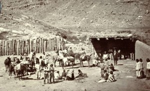 Navajo Women and Men at Fort Defiance 1873