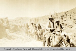 Navajo Men On the Way to a Sing Ceremony