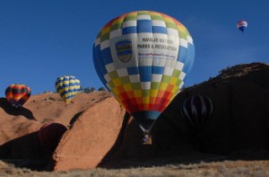 Monument Valley Hot Air Balloon Event Navajo Shoe Game