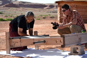 Nita Nez - Navajo Rug Weaver - Living History