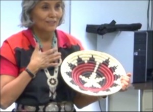 Navajo Basket Weaving