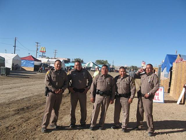 Navajo Cops at Shiprock Fair