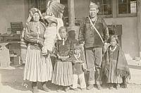 Navajo Silversmith & Family