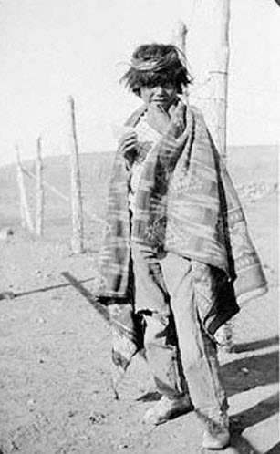 Navajo Boy Sheep Herder