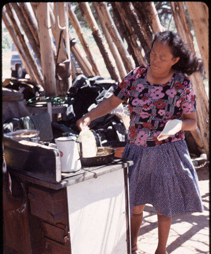 Alice White Making Navajo Fry Bread