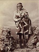 Cayatanito, Navajo, Studio Photo, 1874